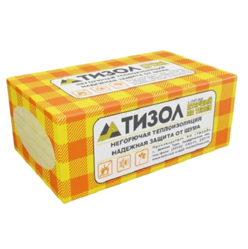 Утеплитель Тизол-Фасад 100 1000х600х70 мм, 4 шт. уп