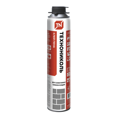 Клей-пена ТЕХНОНИКОЛЬ для газобетонных блоков и кладки, 1000мл