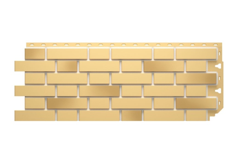 Фасадная панель Docke Standart Флемиш, Желтый жженый