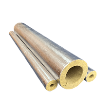 Цилиндры минераловатные тепло и звукоизоляционные огнезащитные EURO-ШЕЛЛ Ц 80/Ф, 1000x57x30